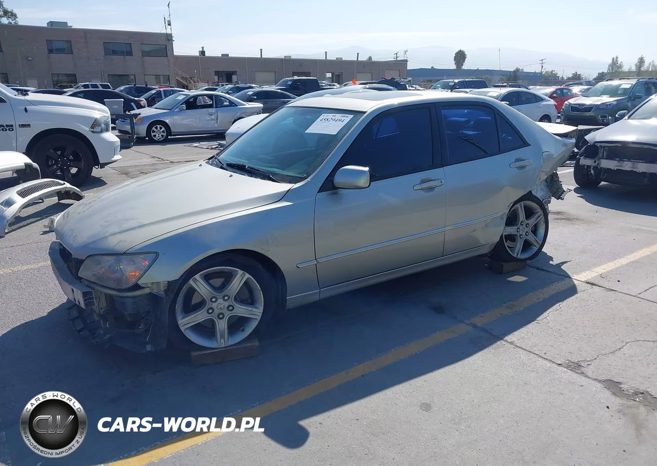 2002 Lexus Is 300 VIN:JTHBD192620061376 - 2