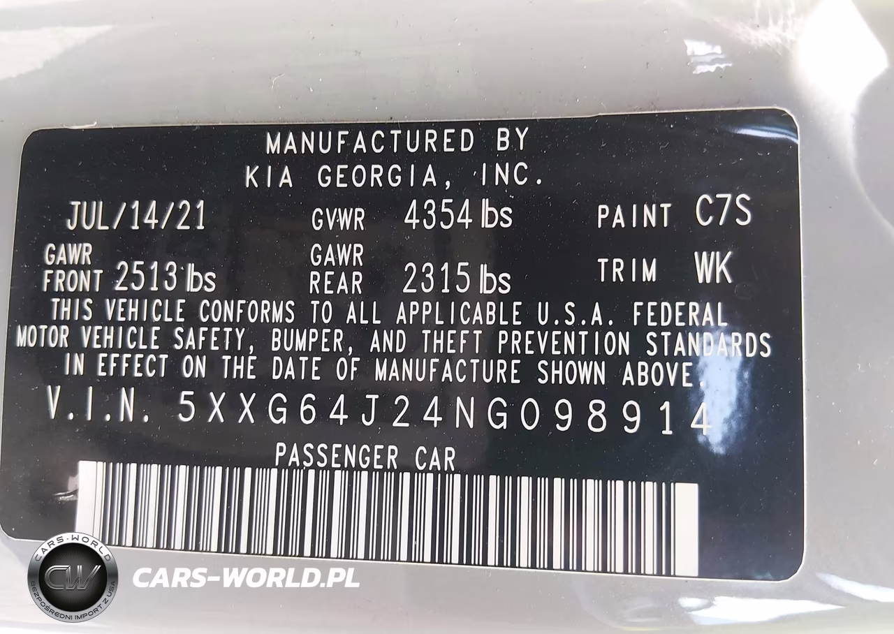 2022 Kia K5 Gt-Line VIN:5XXG64J24NG098914 - 9