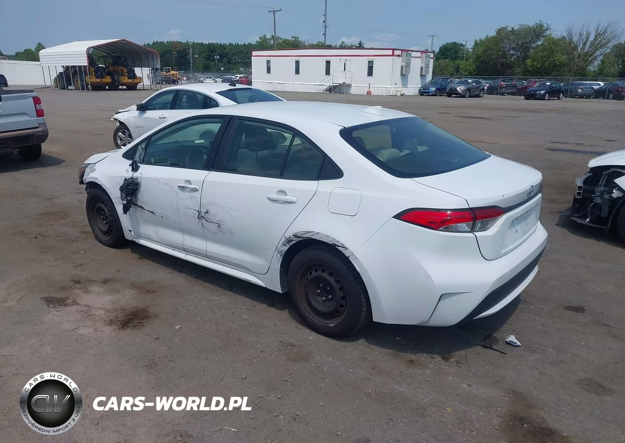 2021 Toyota Corolla Le VIN:JTDEPMAE1MJ160830 - 3