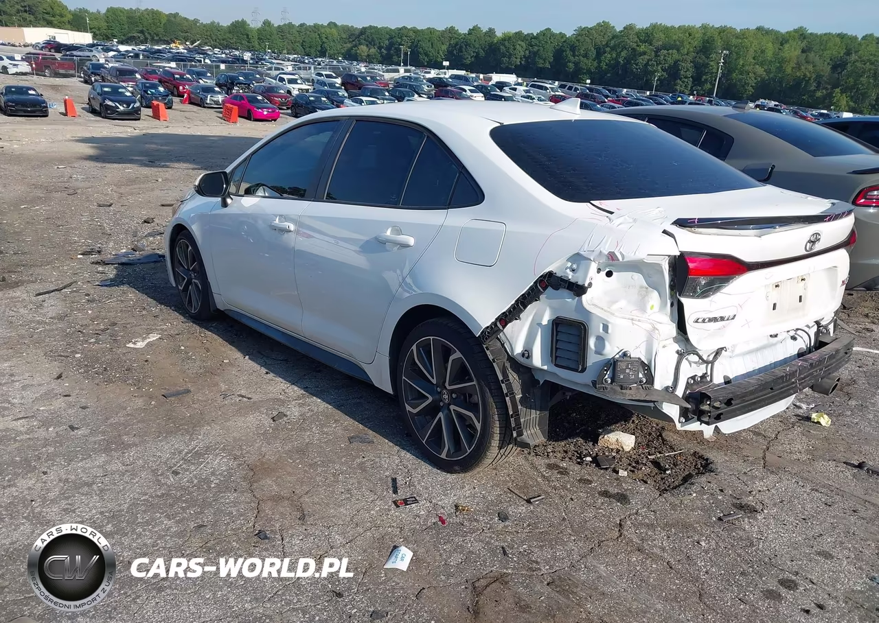 2022 Toyota Corolla Xse VIN:5YFT4MCE4NP133762 - 3