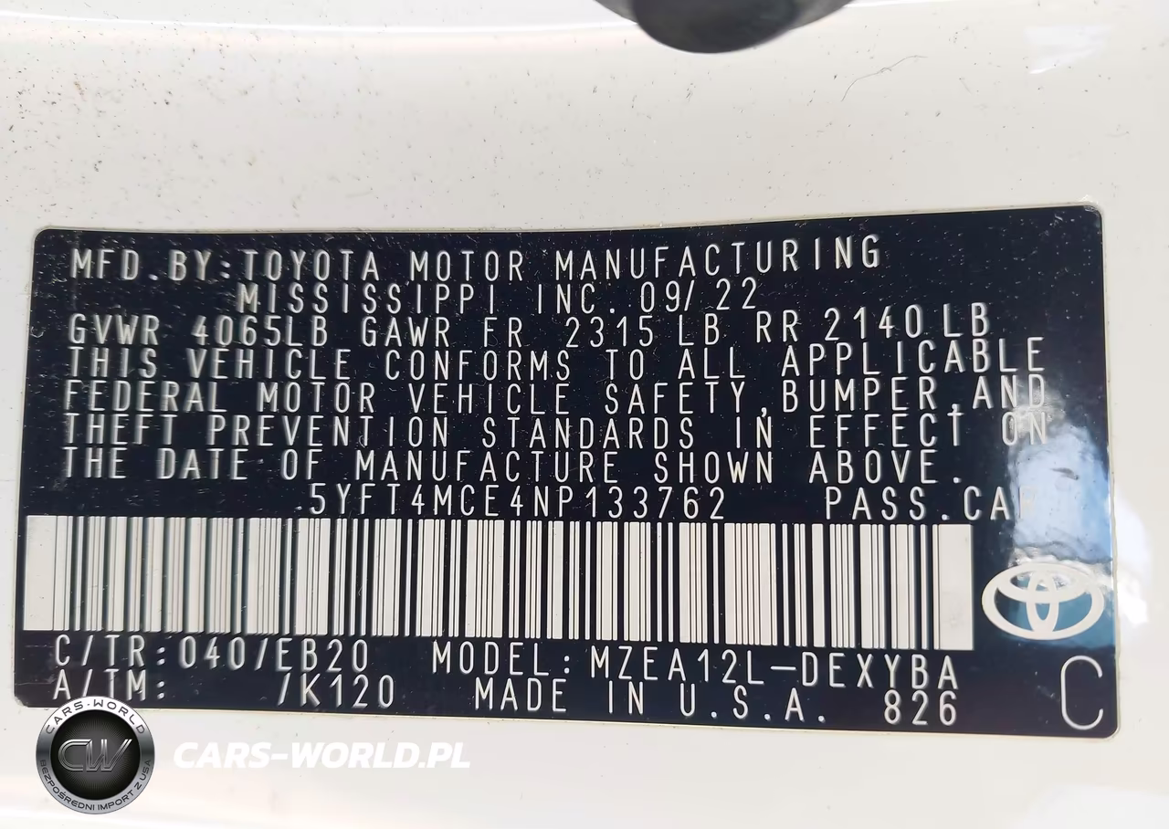 2022 Toyota Corolla Xse VIN:5YFT4MCE4NP133762 - 9