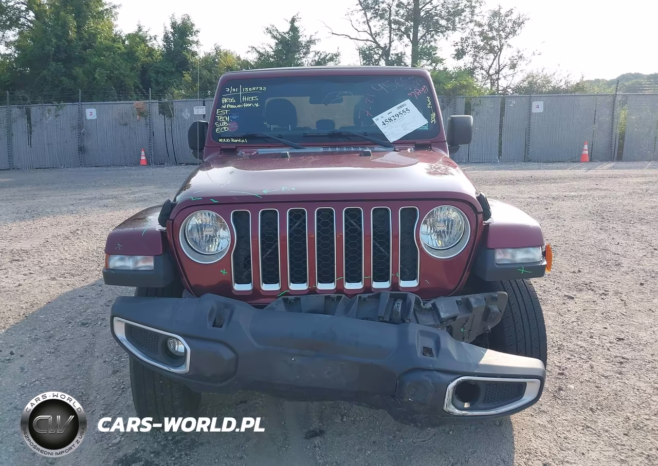 2021 Jeep Gladiator Overland 4X4 VIN:1C6HJTFG1ML545769 - 12