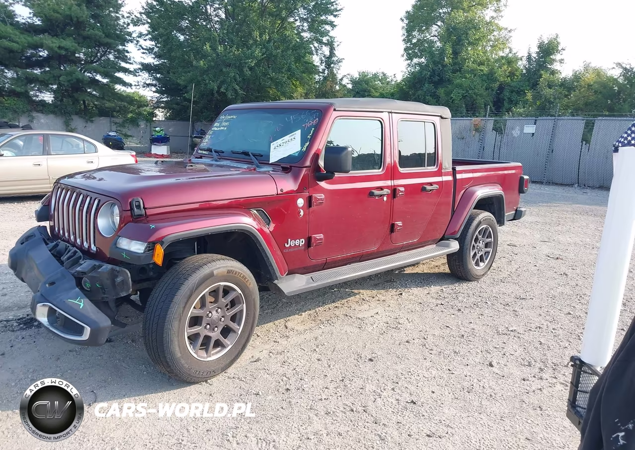 2021 Jeep Gladiator Overland 4X4 VIN:1C6HJTFG1ML545769 - 2