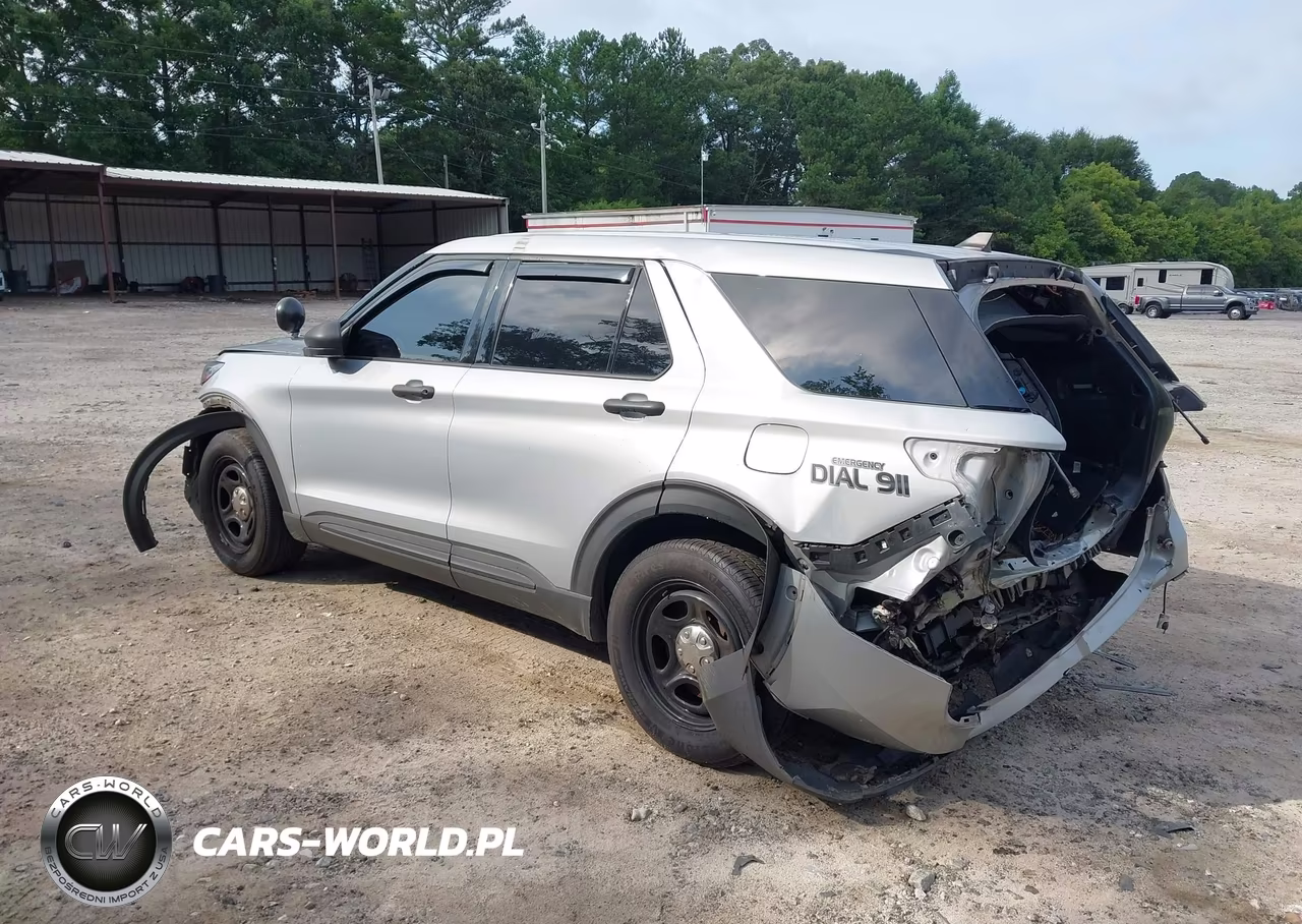 2021 Ford Police Interceptor Utility VIN:1FM5K8AB5MGB21548 - 3