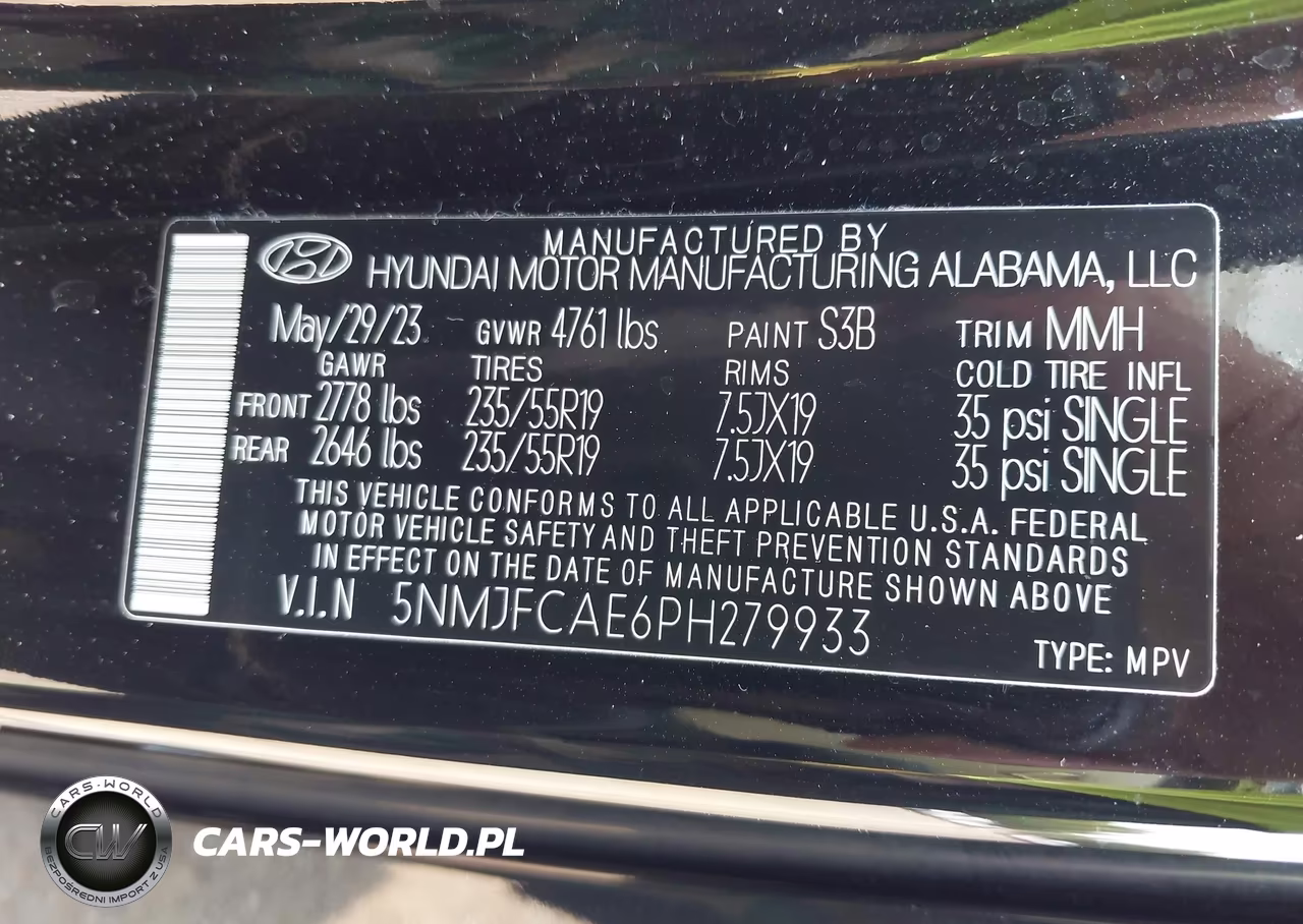 2023 Hyundai Tucson Sel VIN:5NMJFCAE6PH279933 - 9