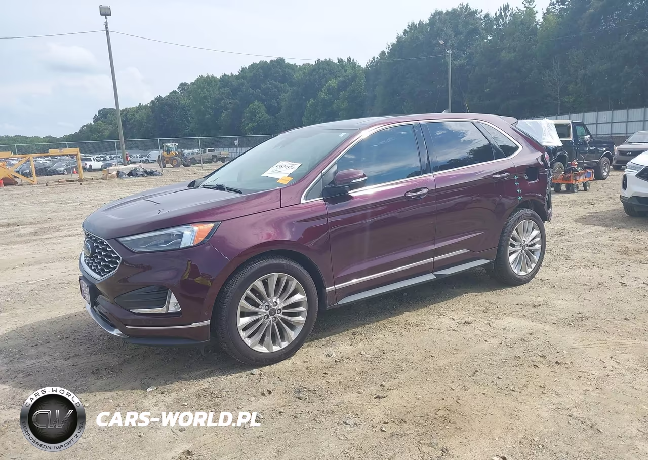 2022 Ford Edge Titanium VIN:2FMPK4K93NBA67379 - 2