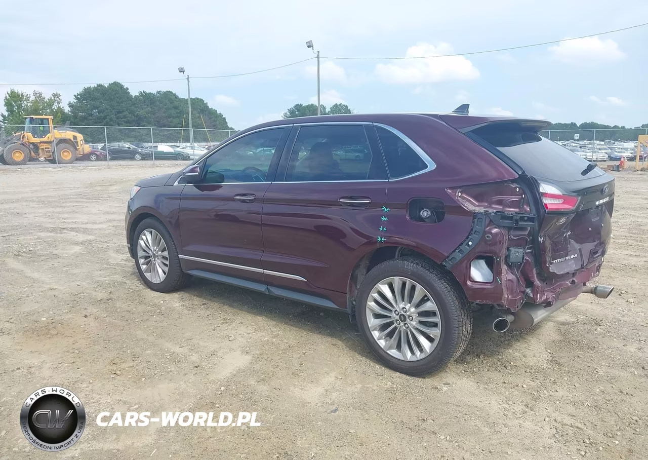 2022 Ford Edge Titanium VIN:2FMPK4K93NBA67379 - 3