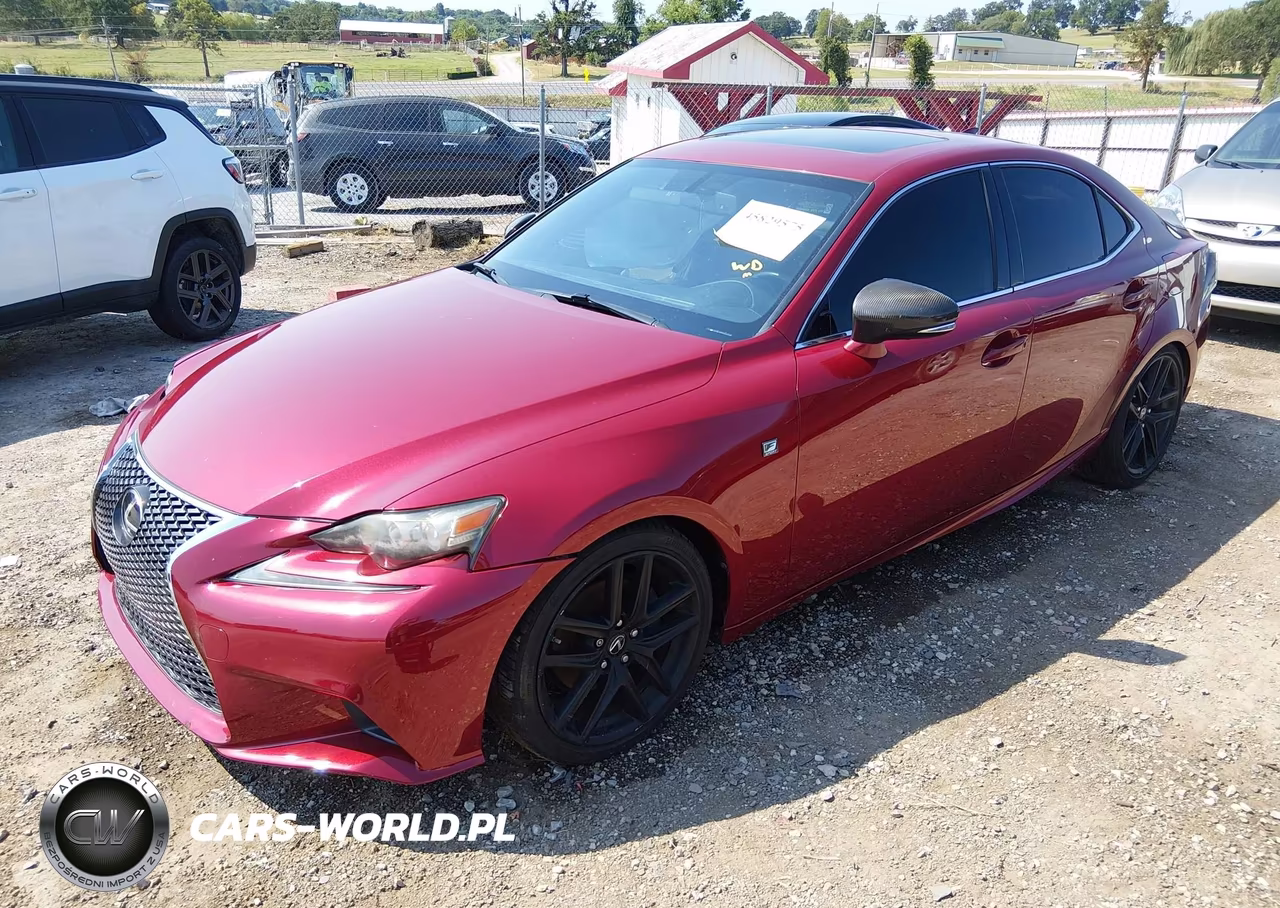 2014 Lexus Is 250 VIN:JTHBF1D2XE5015168 - 2