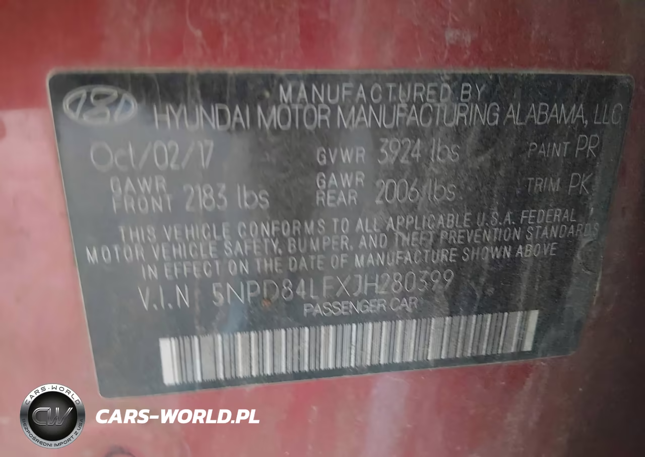 2018 Hyundai Elantra Sel VIN:5NPD84LFXJH280399 - 9