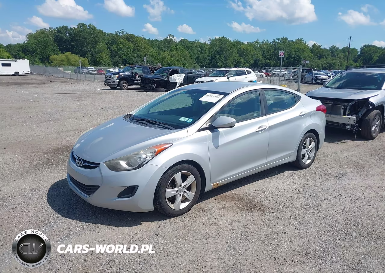 2013 Hyundai Elantra Gls VIN:5NPDH4AE3DH314004 - 2