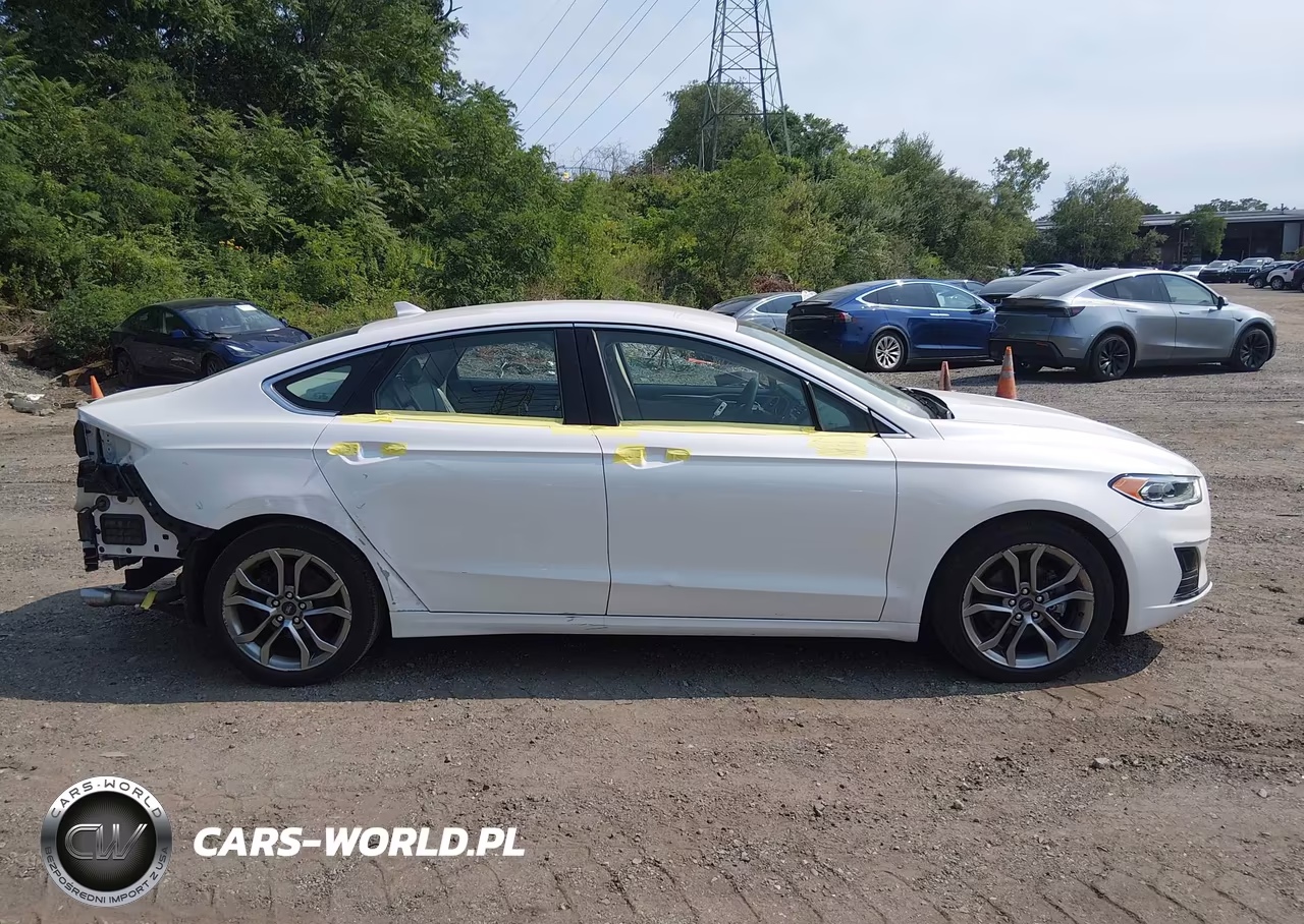 2019 Ford Fusion Sel VIN:3FA6P0CD6KR224676 - 14