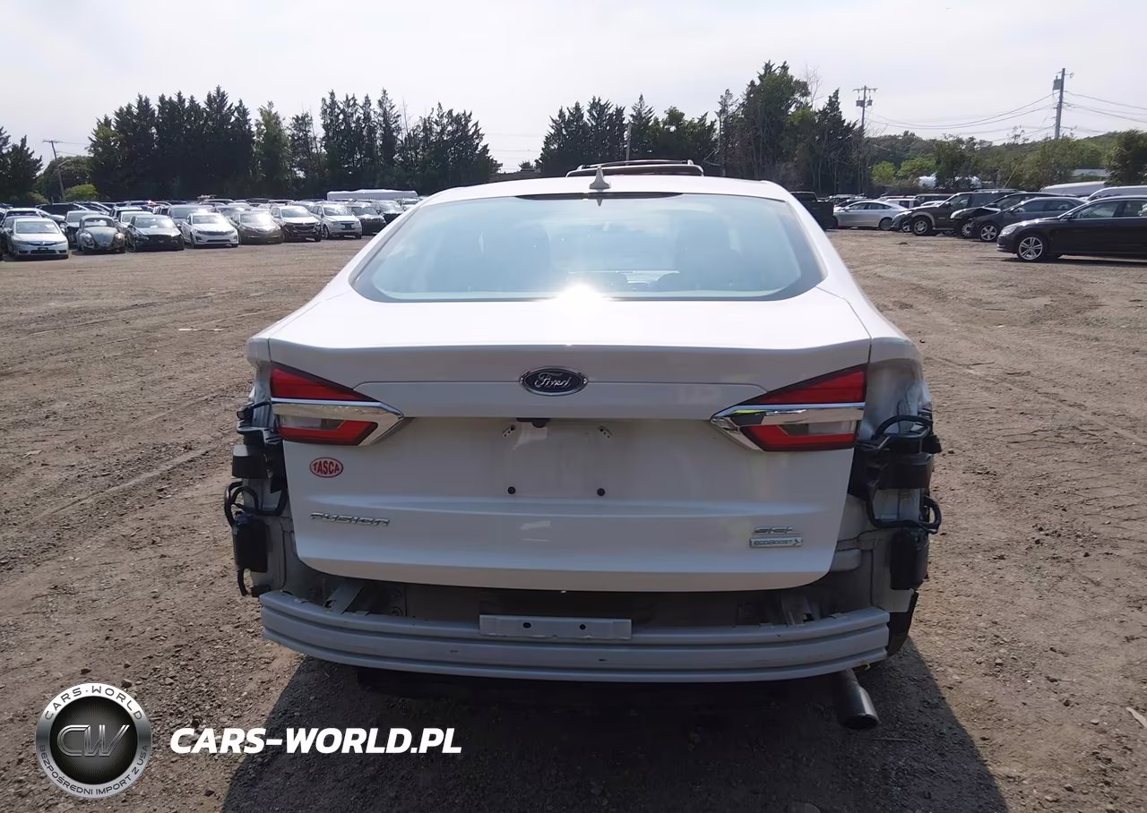 2019 Ford Fusion Sel VIN:3FA6P0CD6KR224676 - 17
