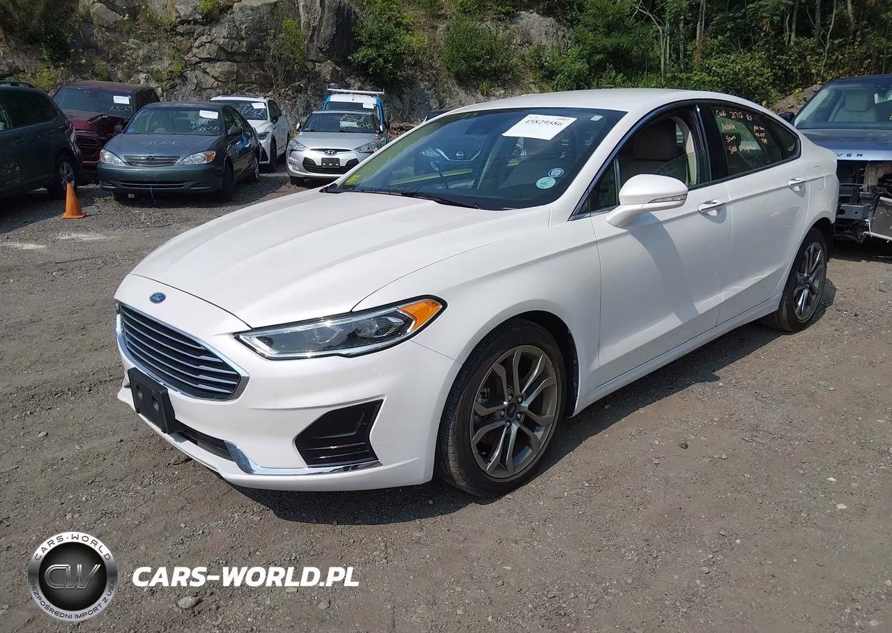 2019 Ford Fusion Sel VIN:3FA6P0CD6KR224676 - 2