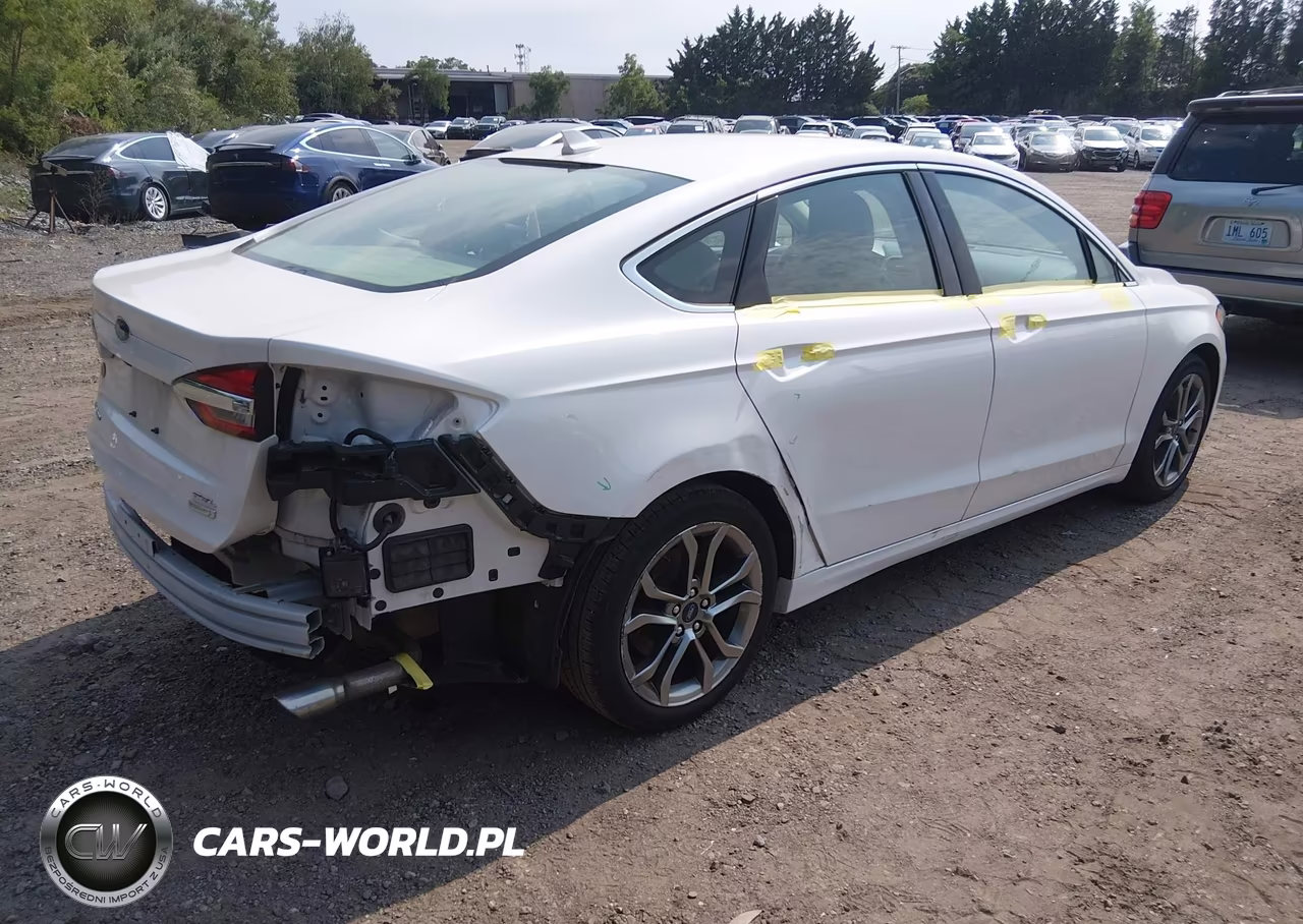 2019 Ford Fusion Sel VIN:3FA6P0CD6KR224676 - 4