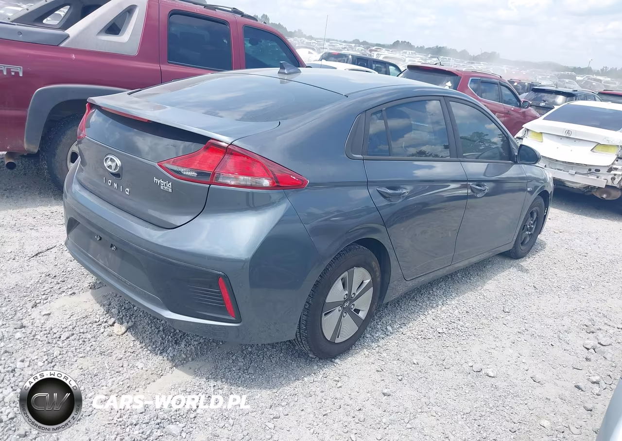 2019 Hyundai Ioniq Hybrid Blue VIN:KMHC65LC7KU168367 - 4