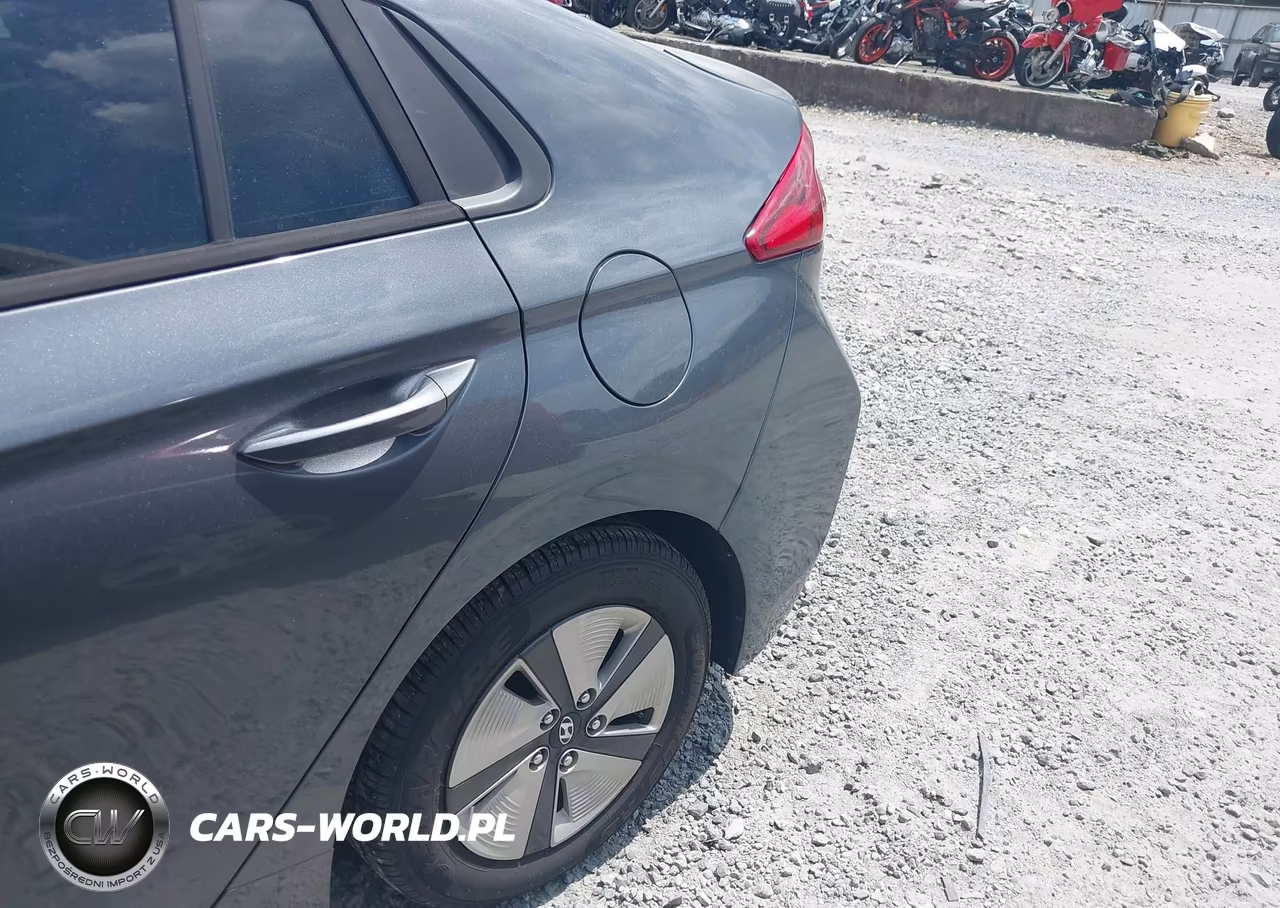 2019 Hyundai Ioniq Hybrid Blue VIN:KMHC65LC7KU168367 - 6