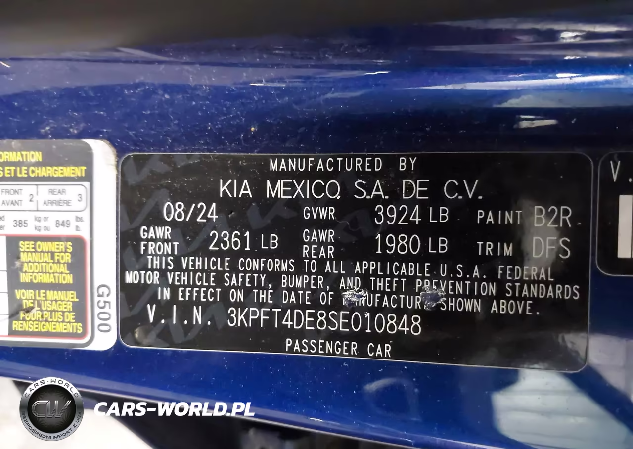 2025 Kia K4 Lxs VIN:3KPFT4DE8SE010848 - 9