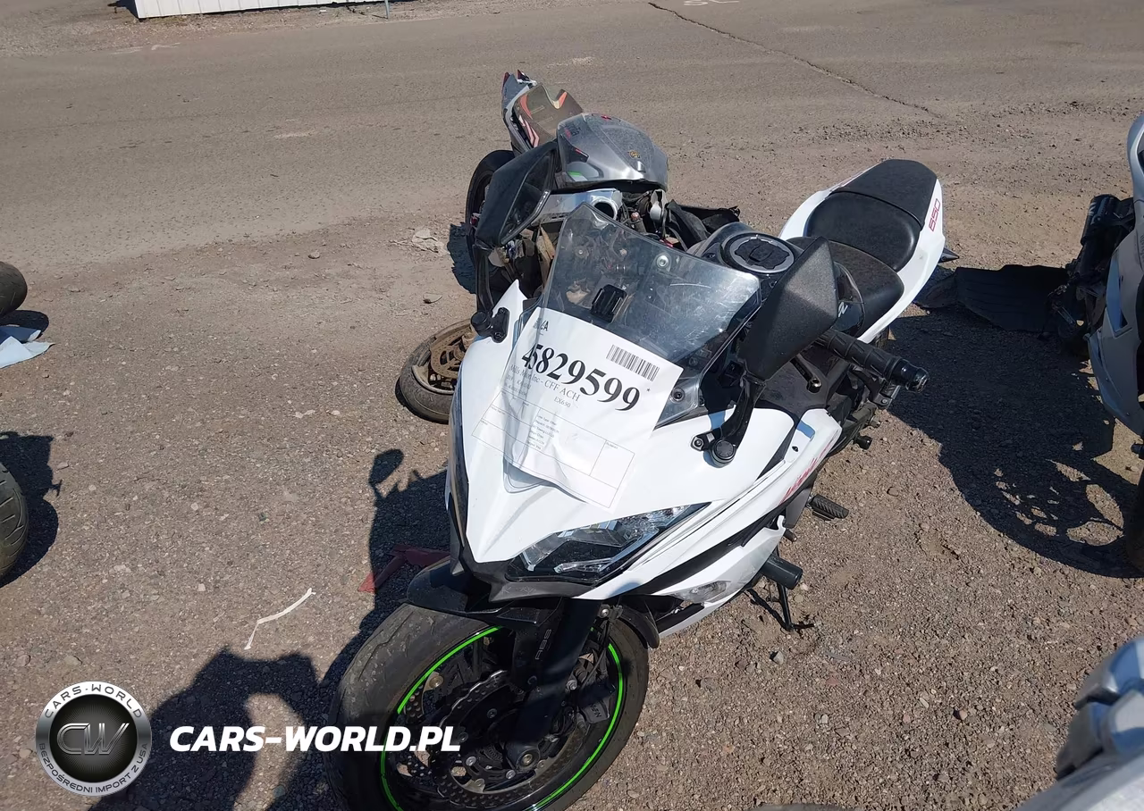 2019 Kawasaki Ex650 F VIN:JKAEXEK13KDA33443 - 2