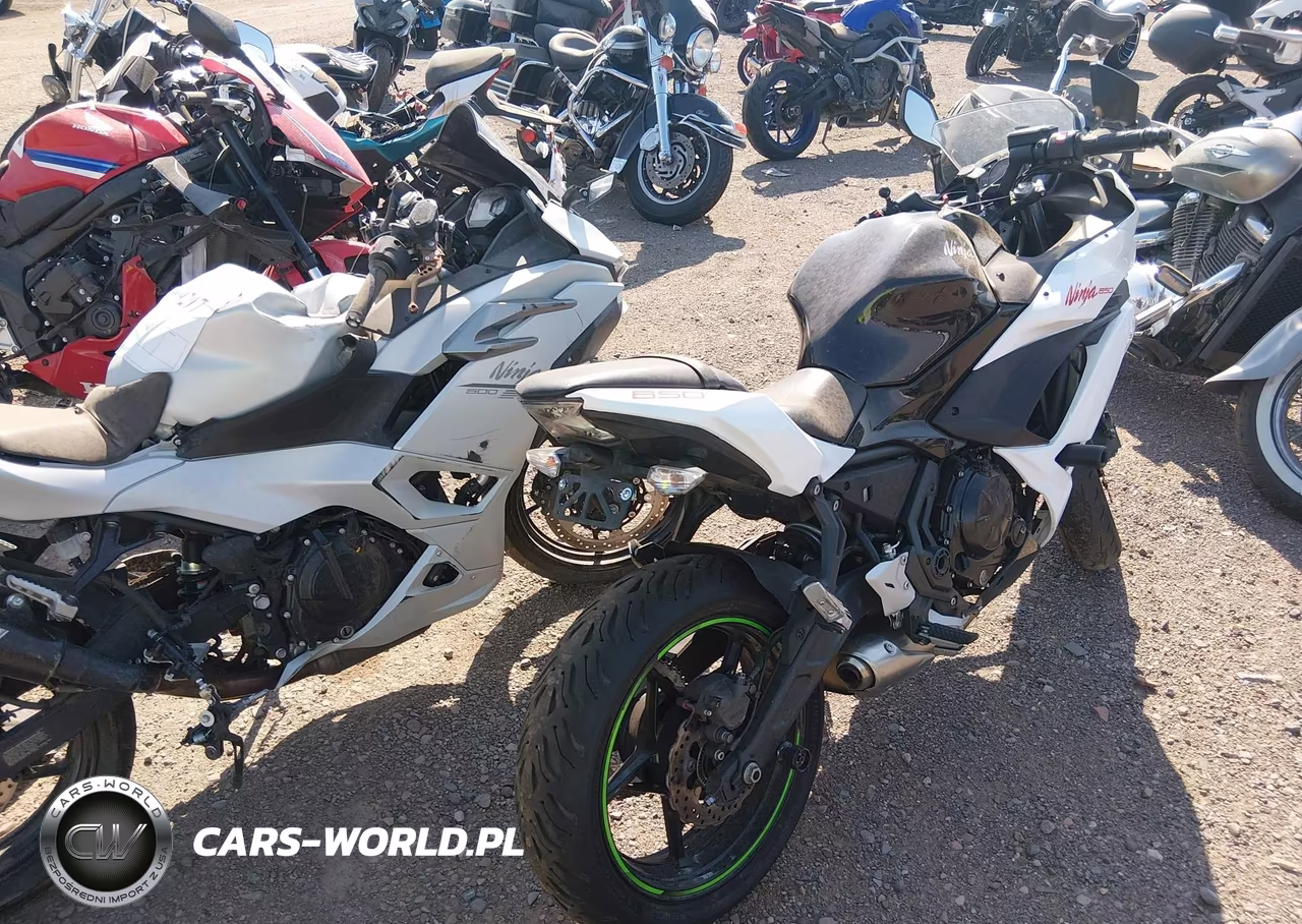 2019 Kawasaki Ex650 F VIN:JKAEXEK13KDA33443 - 4