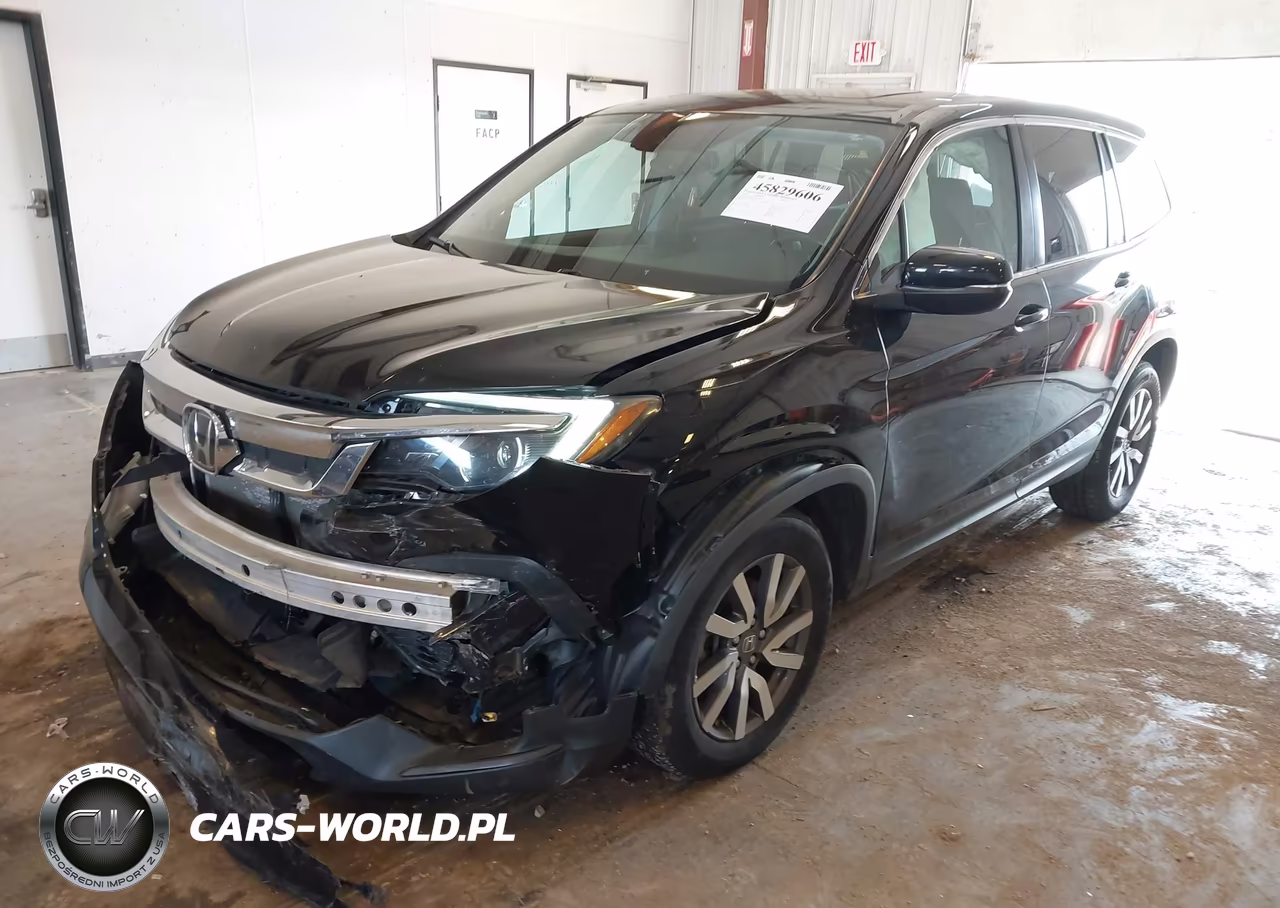 2019 Honda Pilot Ex-L VIN:5FNYF6H58KB058379 - 2