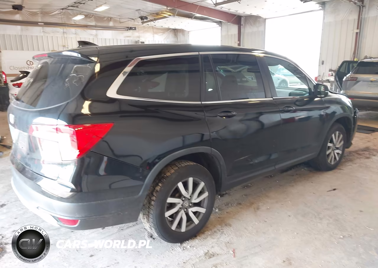 2019 Honda Pilot Ex-L VIN:5FNYF6H58KB058379 - 4