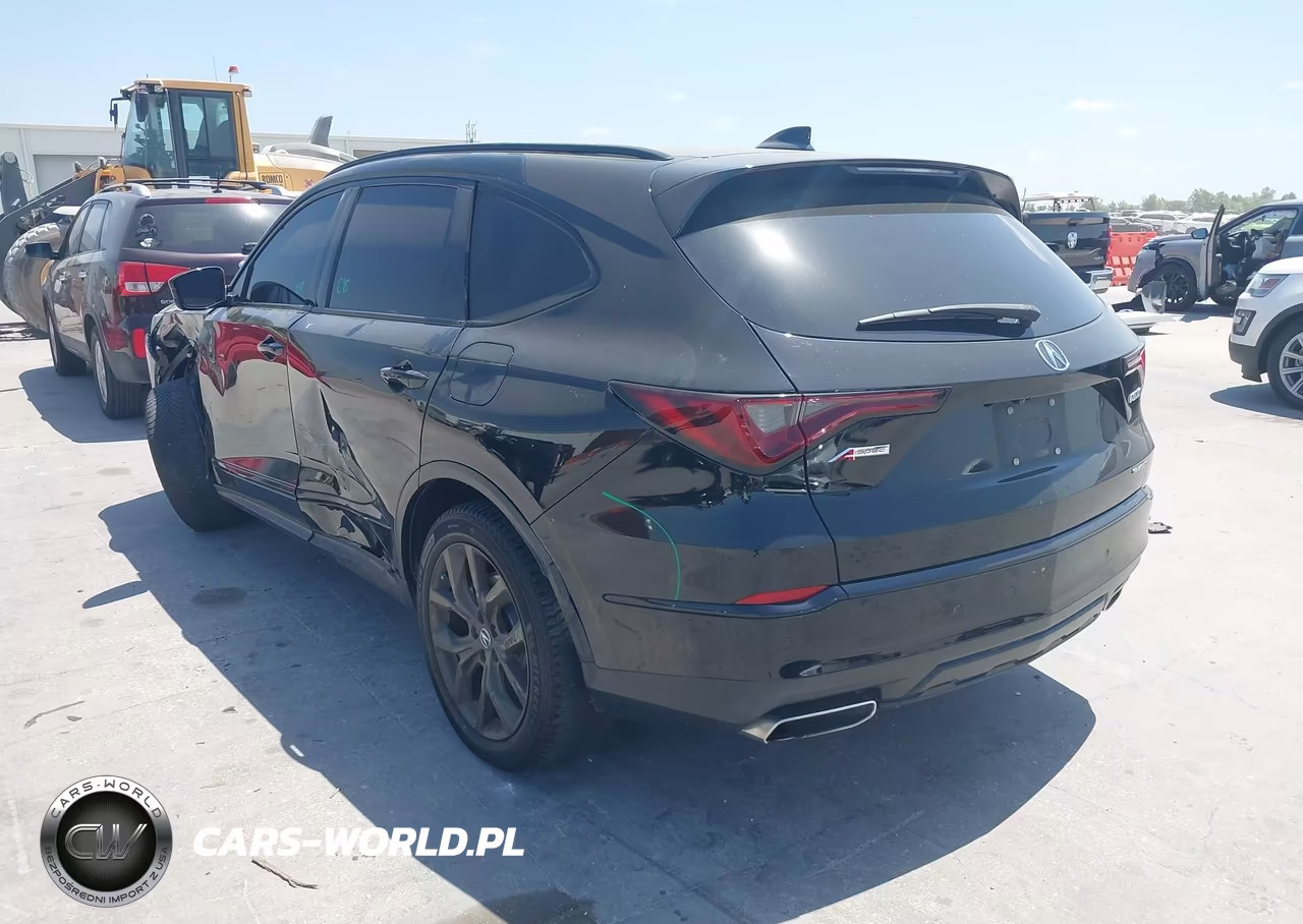 2022 Acura Mdx A-Spec Package VIN:5J8YE1H08NL038730 - 3