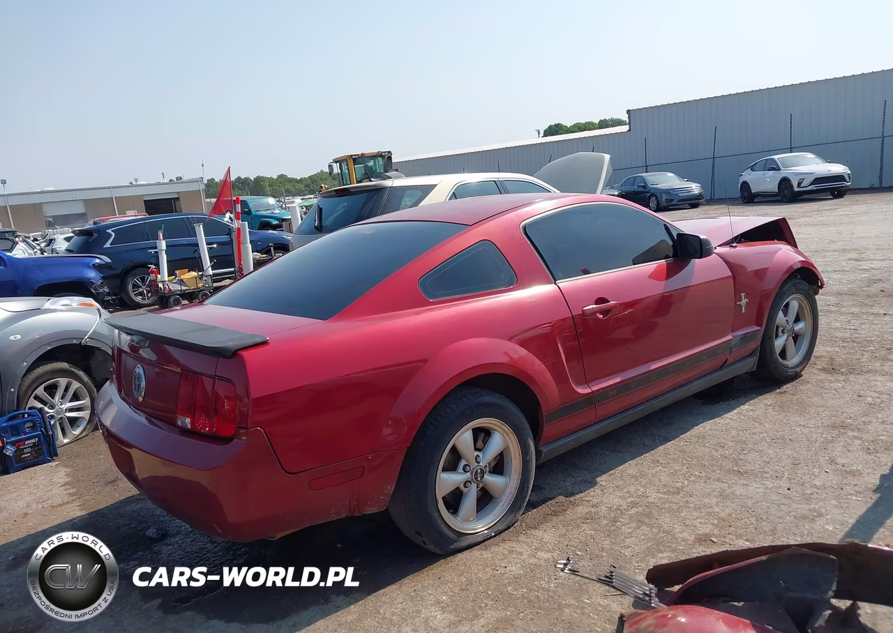 2008 Ford Mustang V6 Deluxe-V6 Premium VIN:1ZVHT80N585110090 - 4