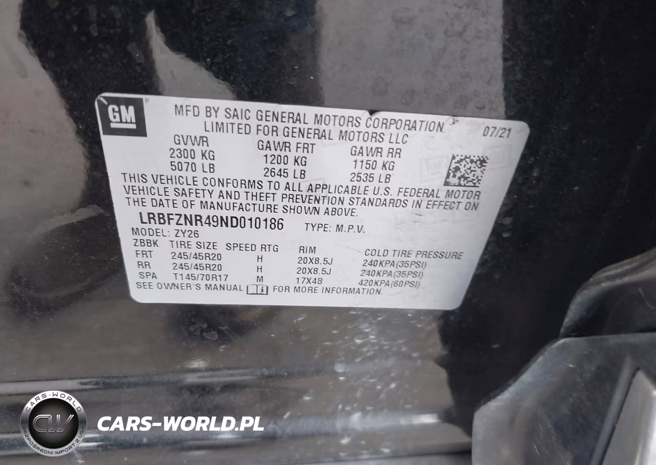2022 Buick Envision Fwd Essence VIN:LRBFZNR49ND010186 - 9