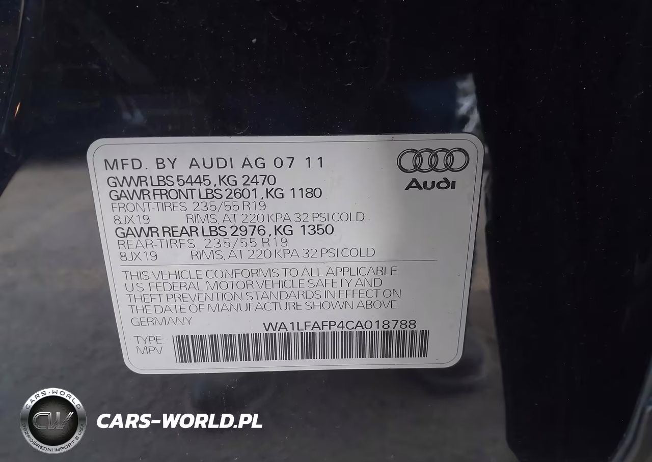 2012 Audi Q5 2.0T Premium VIN:WA1LFAFP4CA018788 - 9