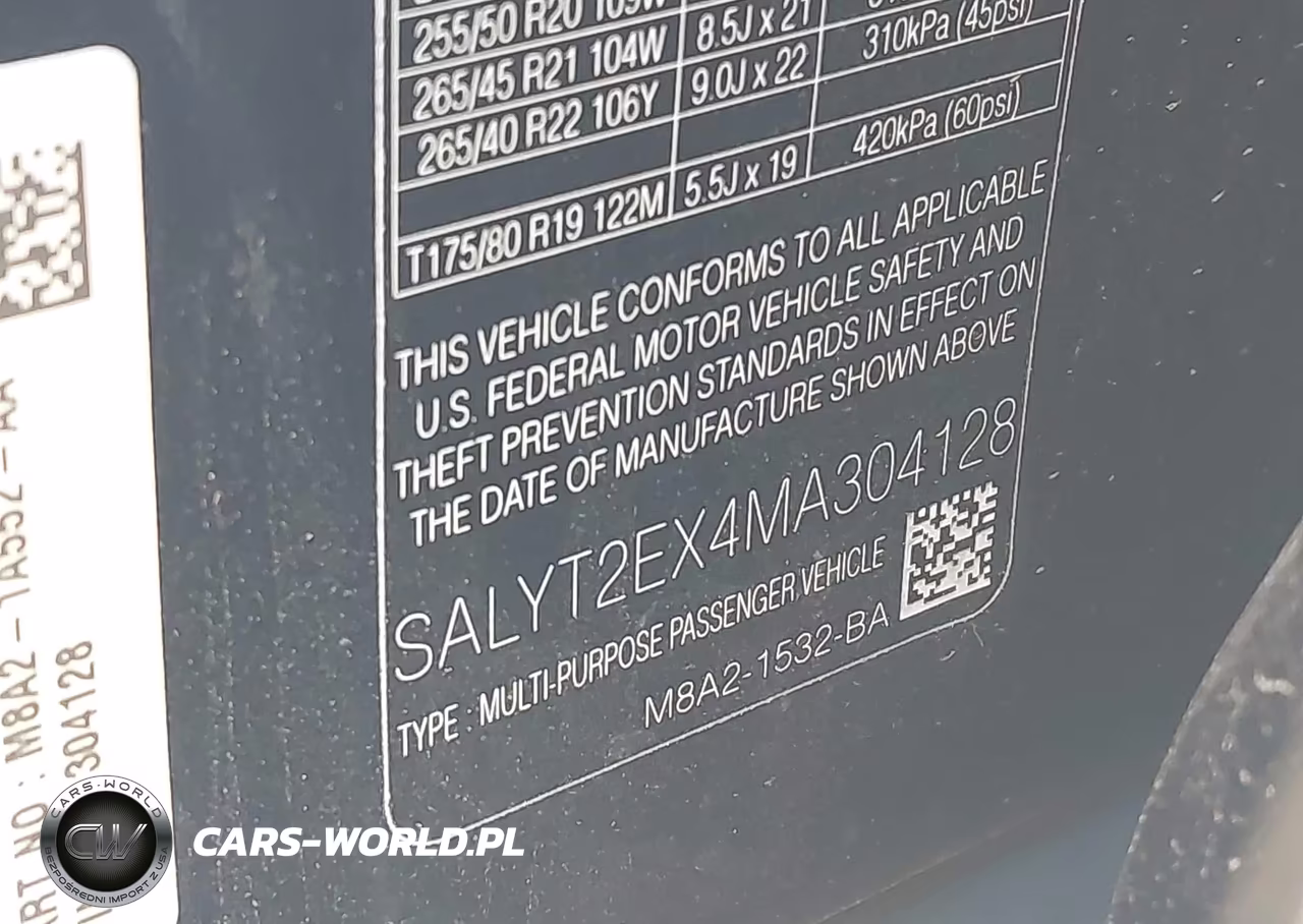 2021 Land Rover Range Rover Velar P250 R-Dynamic S VIN:SALYT2EX4MA304128 - 9