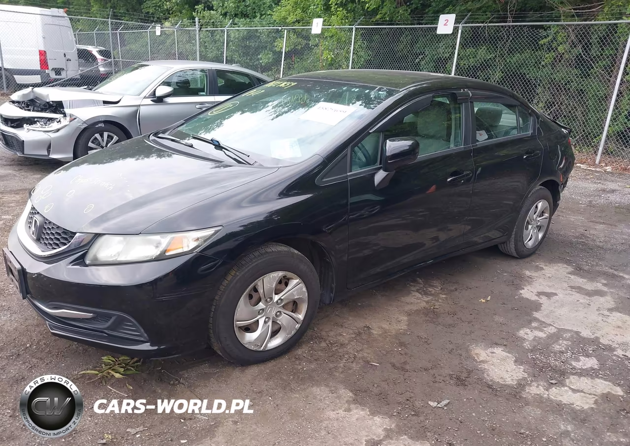 2014 Honda Civic Lx VIN:2HGFB2E59EH532758 - 2