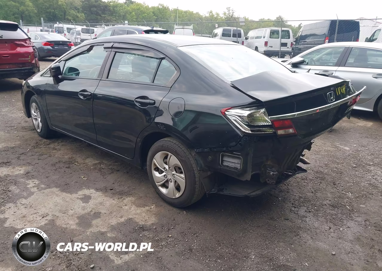 2014 Honda Civic Lx VIN:2HGFB2E59EH532758 - 3