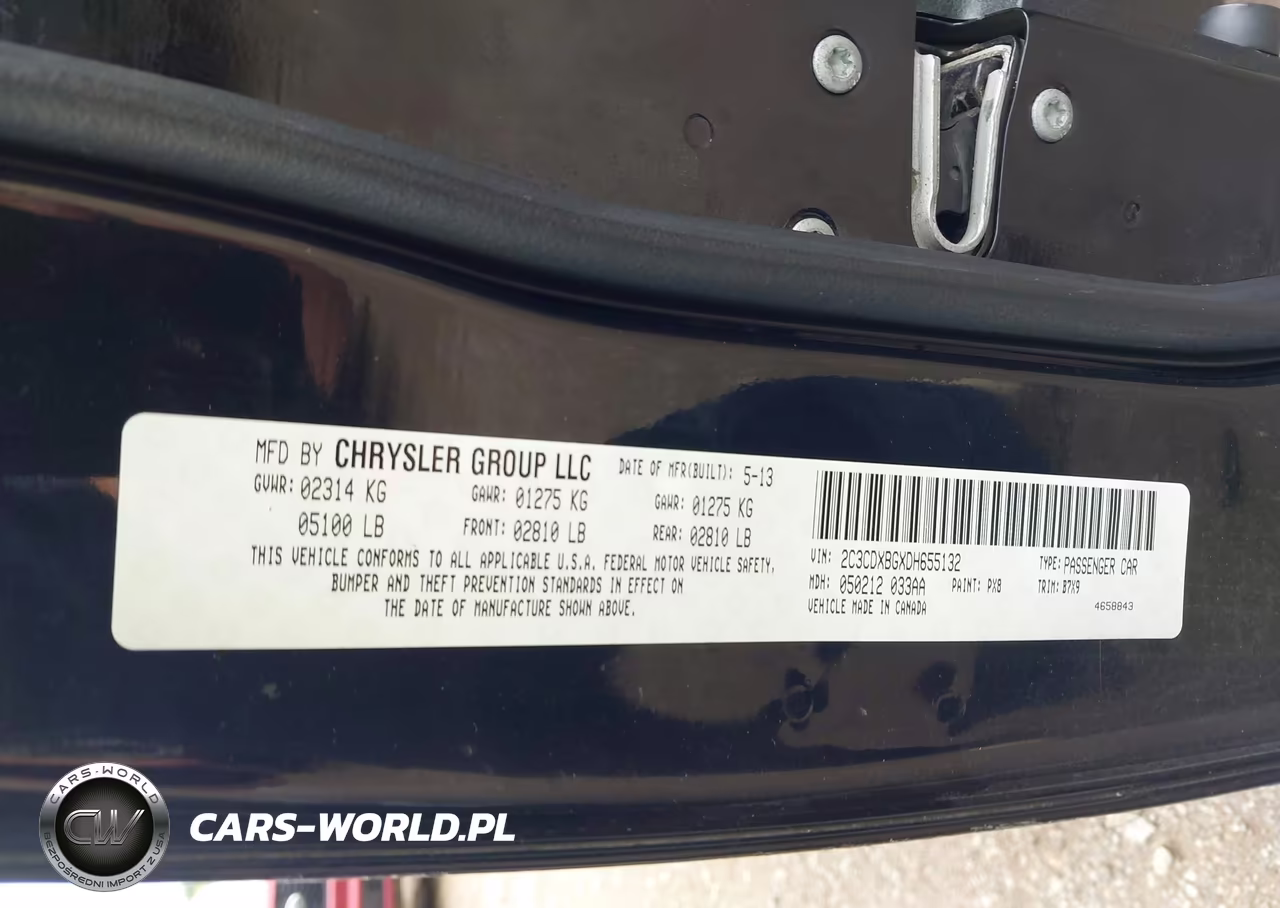 2013 Dodge Charger Se VIN:2C3CDXBGXDH655132 - 9