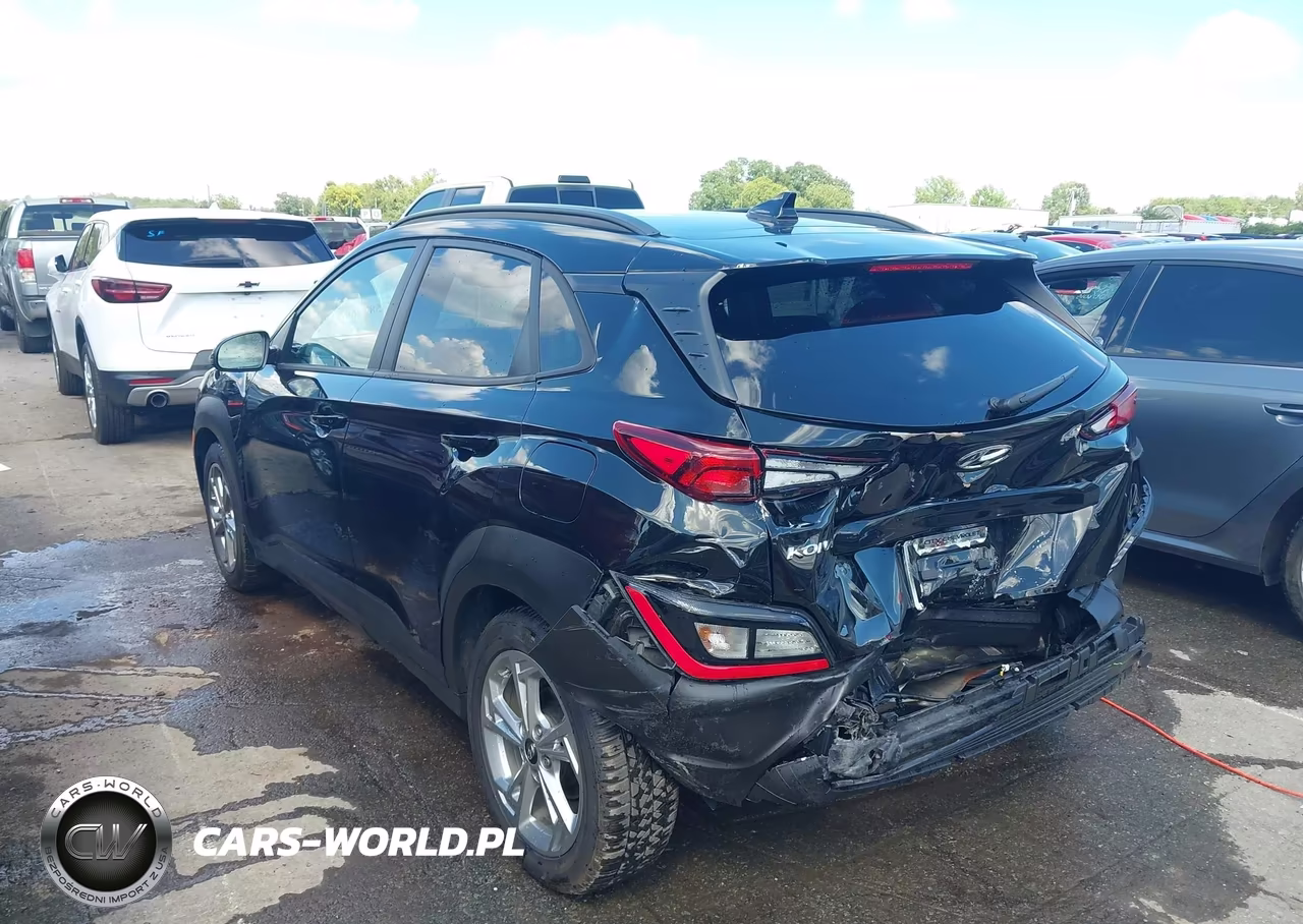 2022 Hyundai Kona Sel VIN:KM8K32AB9NU828362 - 3