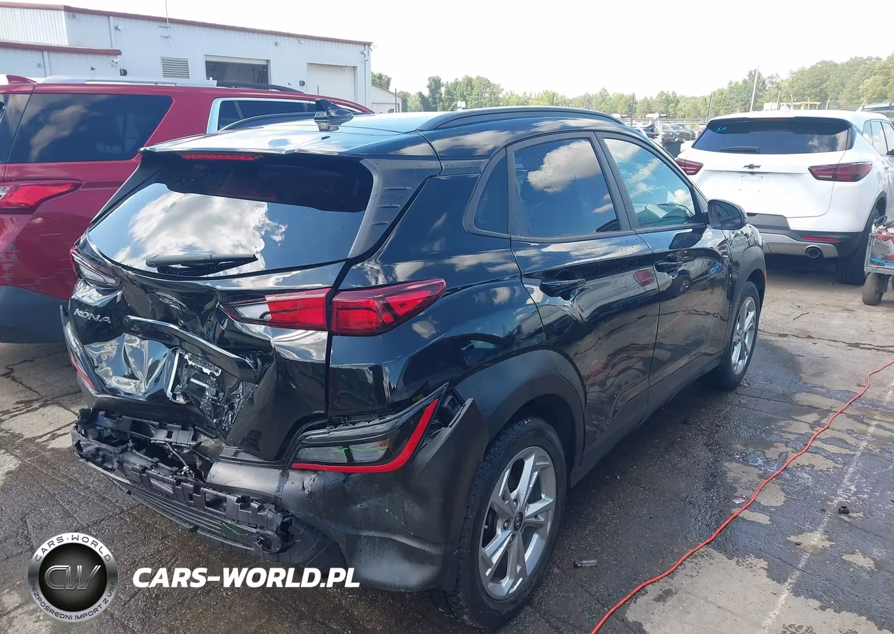 2022 Hyundai Kona Sel VIN:KM8K32AB9NU828362 - 4