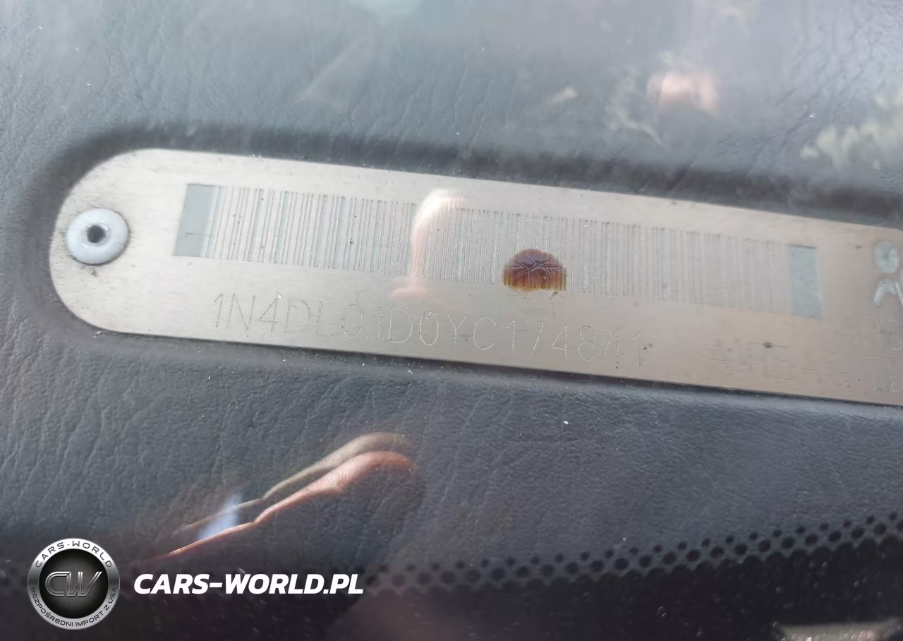 2000 Nissan Altima Gle-Gxe-Se-Xe VIN:1N4DL01DOYC174841 - 12