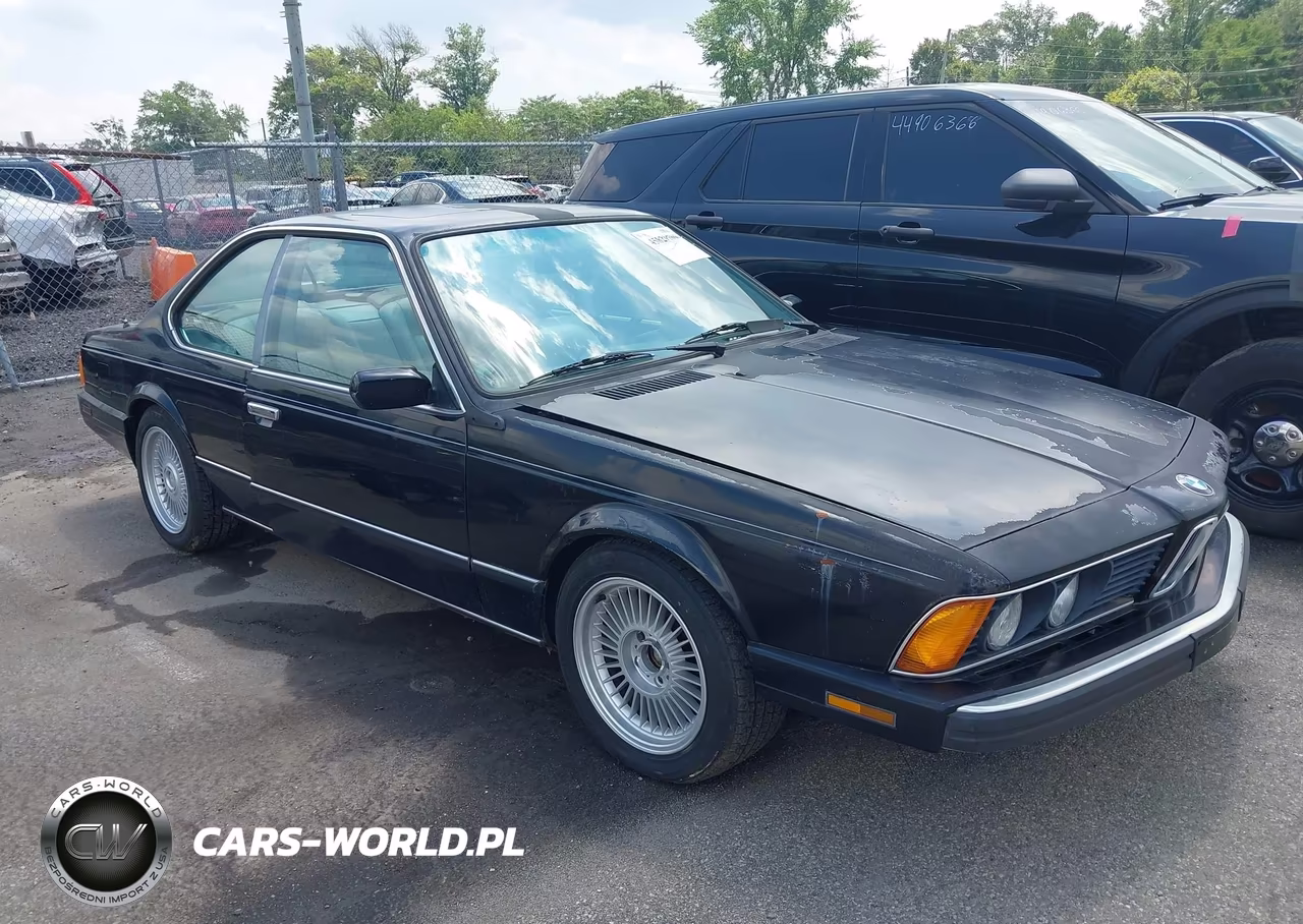 1988 BMW 635 Csi Automatic VIN:WBAEC8419J3266421 - 12