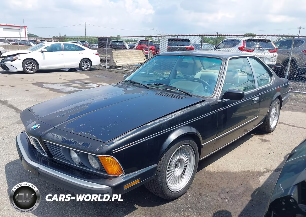 1988 BMW 635 Csi Automatic VIN:WBAEC8419J3266421 - 2