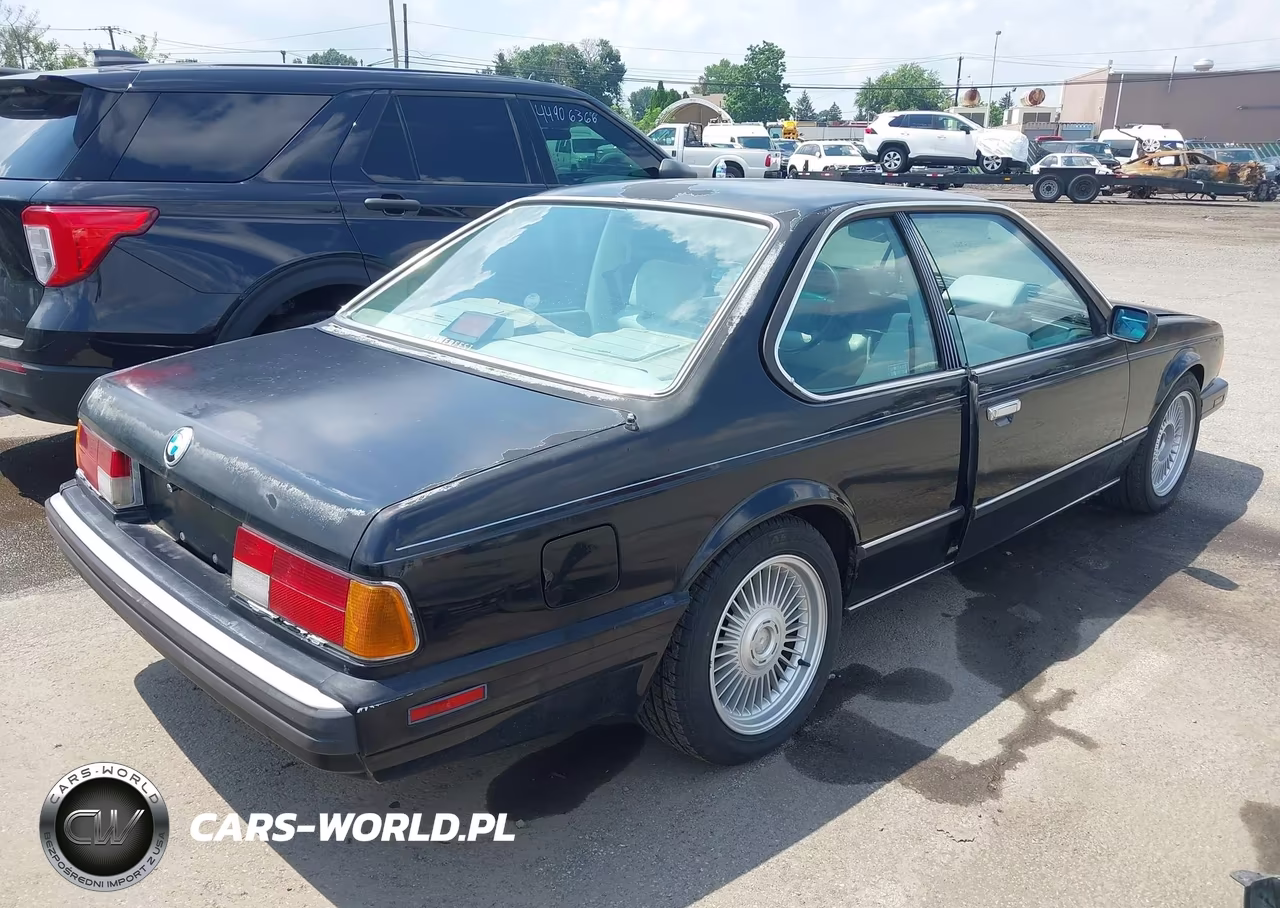 1988 BMW 635 Csi Automatic VIN:WBAEC8419J3266421 - 4