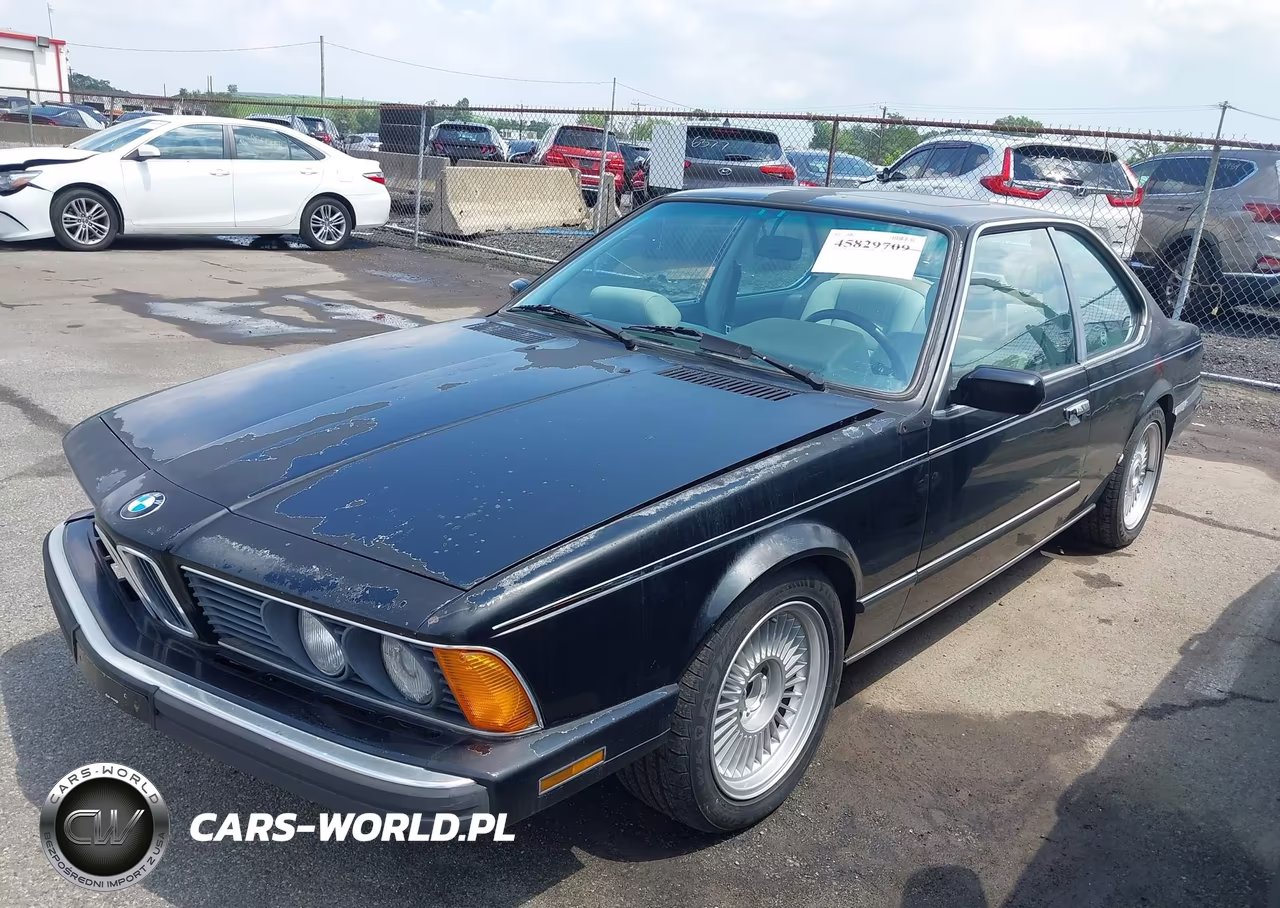 1988 BMW 635 Csi Automatic VIN:WBAEC8419J3266421 - 6
