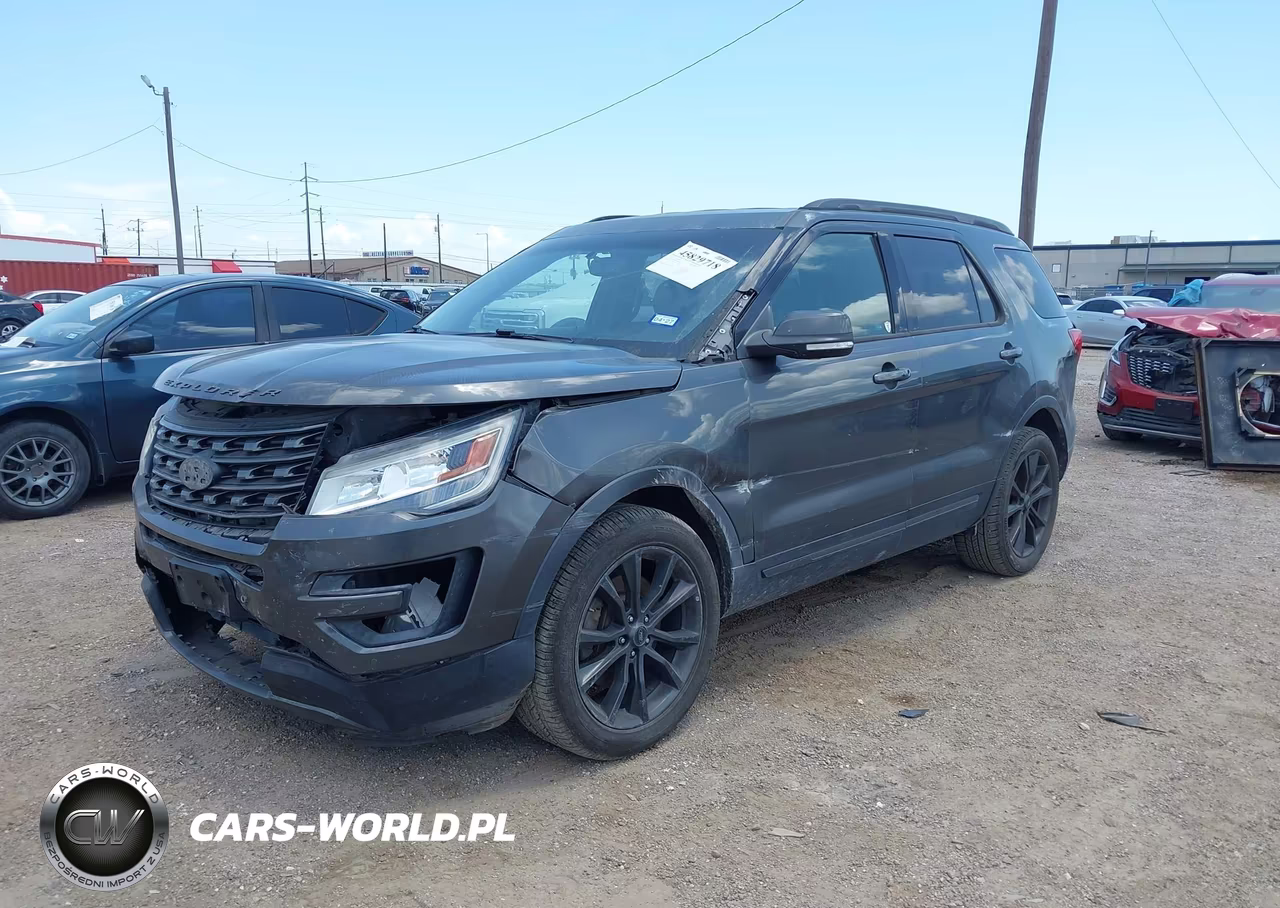 2017 Ford Explorer Xlt VIN:1FM5K7D87HGD98525 - 2