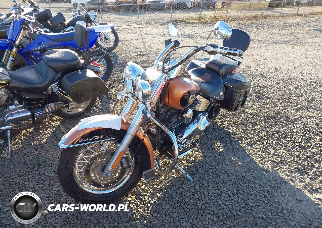 2008 Harley-Davidson Flstc 105Th Anniversary Edition VIN:1HD1BW55X8Y037929 - 2