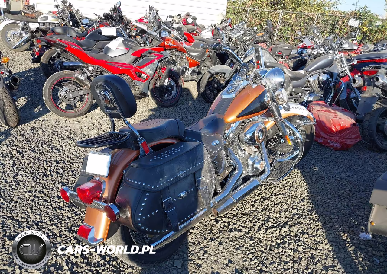2008 Harley-Davidson Flstc 105Th Anniversary Edition VIN:1HD1BW55X8Y037929 - 4
