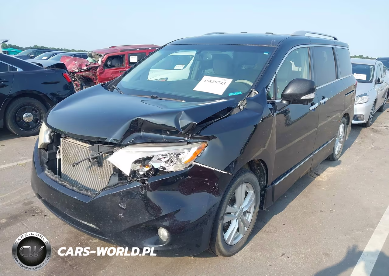 2014 Nissan Quest Le VIN:JN8AE2KP2E9105271 - 2