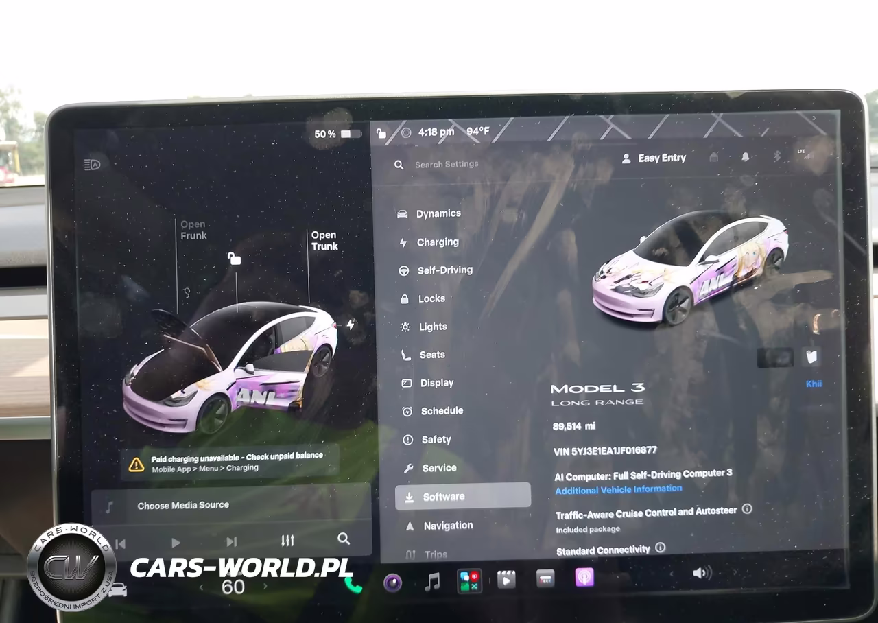 2018 Tesla Model 3 Long Range-Mid Range VIN:5YJ3E1EA1JF016877 - 19