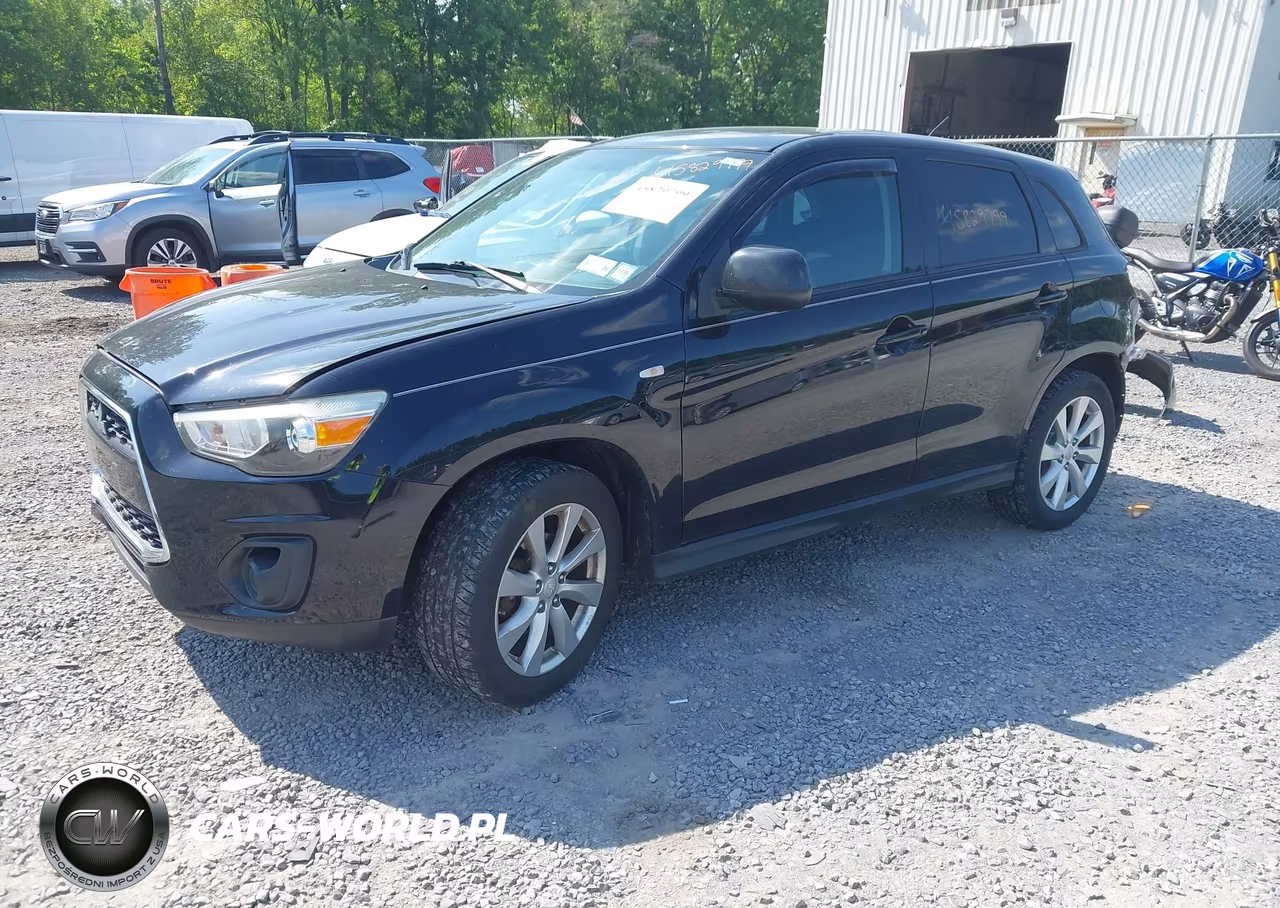 2013 Mitsubishi Outlander Sport Es VIN:4A4AR3AU2DE014321 - 2
