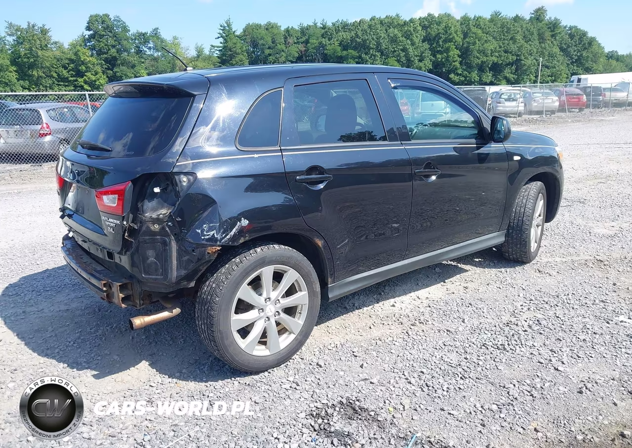 2013 Mitsubishi Outlander Sport Es VIN:4A4AR3AU2DE014321 - 4