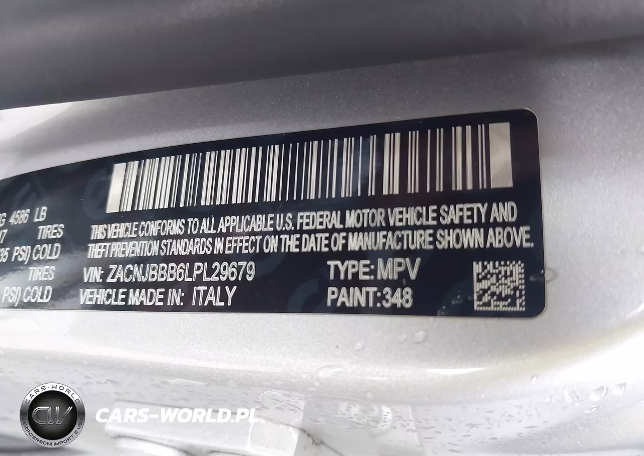 2020 Jeep Renegade Latitude 4X4 VIN:ZACNJBBB6LPL29679 - 9