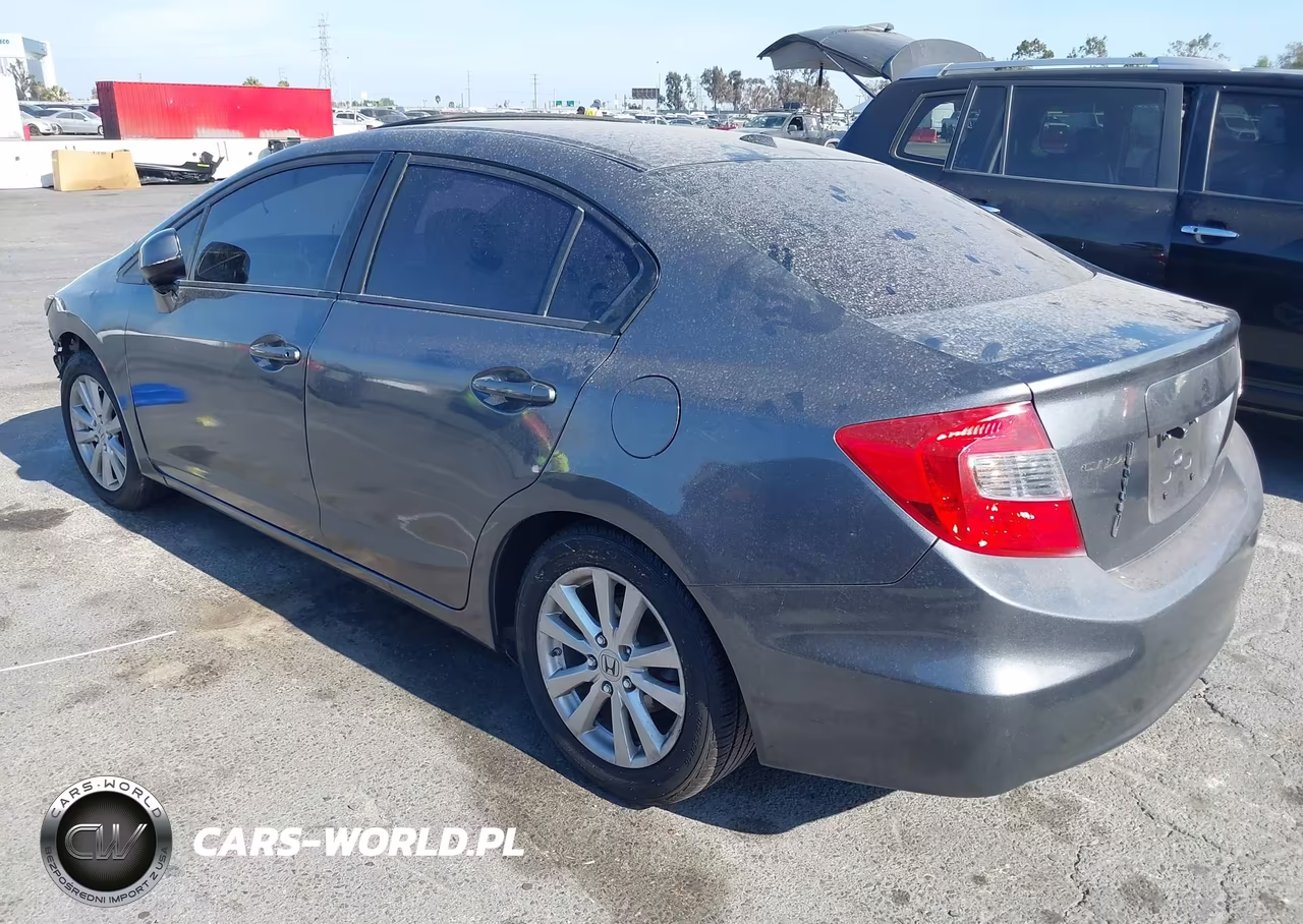 2012 Honda Civic Ex-L VIN:19XFB2F96CE329366 - 3