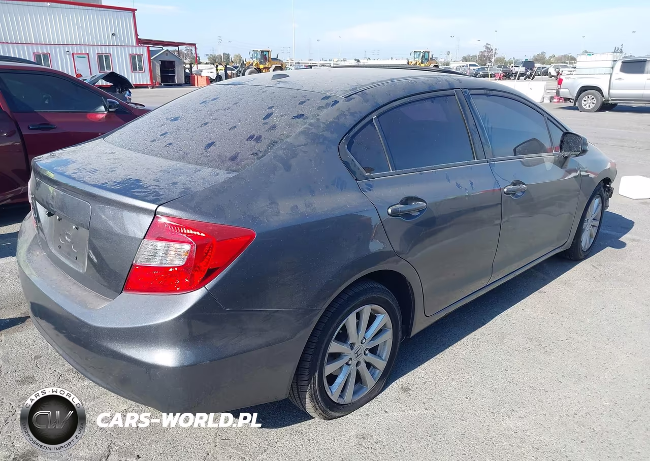 2012 Honda Civic Ex-L VIN:19XFB2F96CE329366 - 4